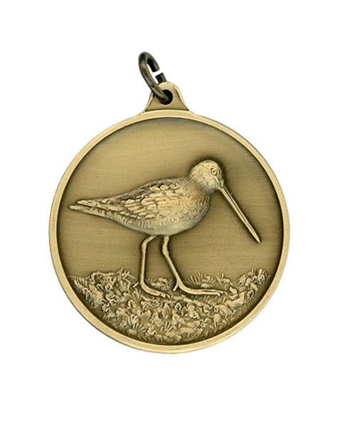 Jagdmedaille Schnepfe in Bronze