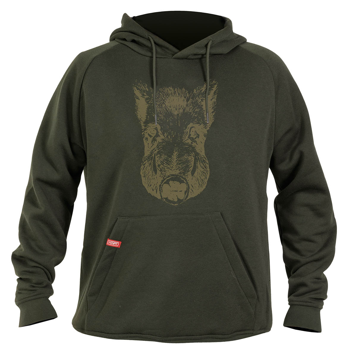 Hart Kapuzenpullover Hoodie Branded-H Wildpig Herren Hoodie Branded-H von Hart, wärmender Kapuzenpullover mit Wildscheinmotiv 