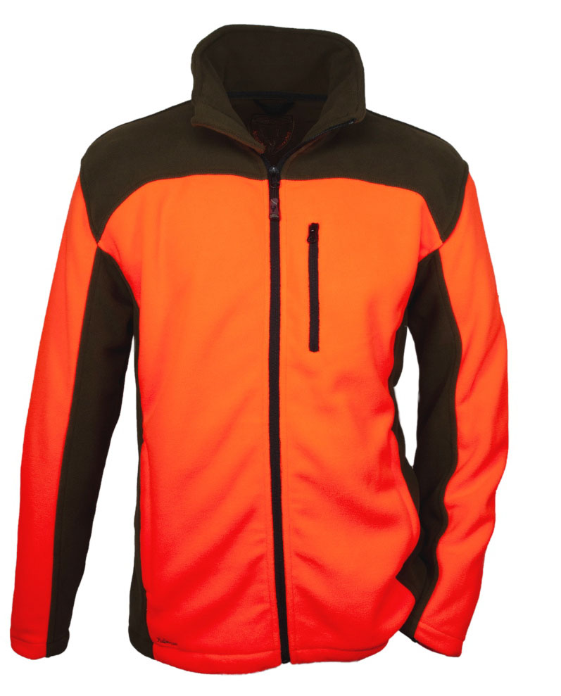 Hubertus Signal Fleecejacke, Orange