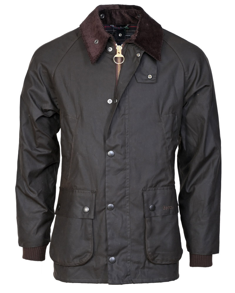 Die Wachsjacke Beadnell Olive von Barbour