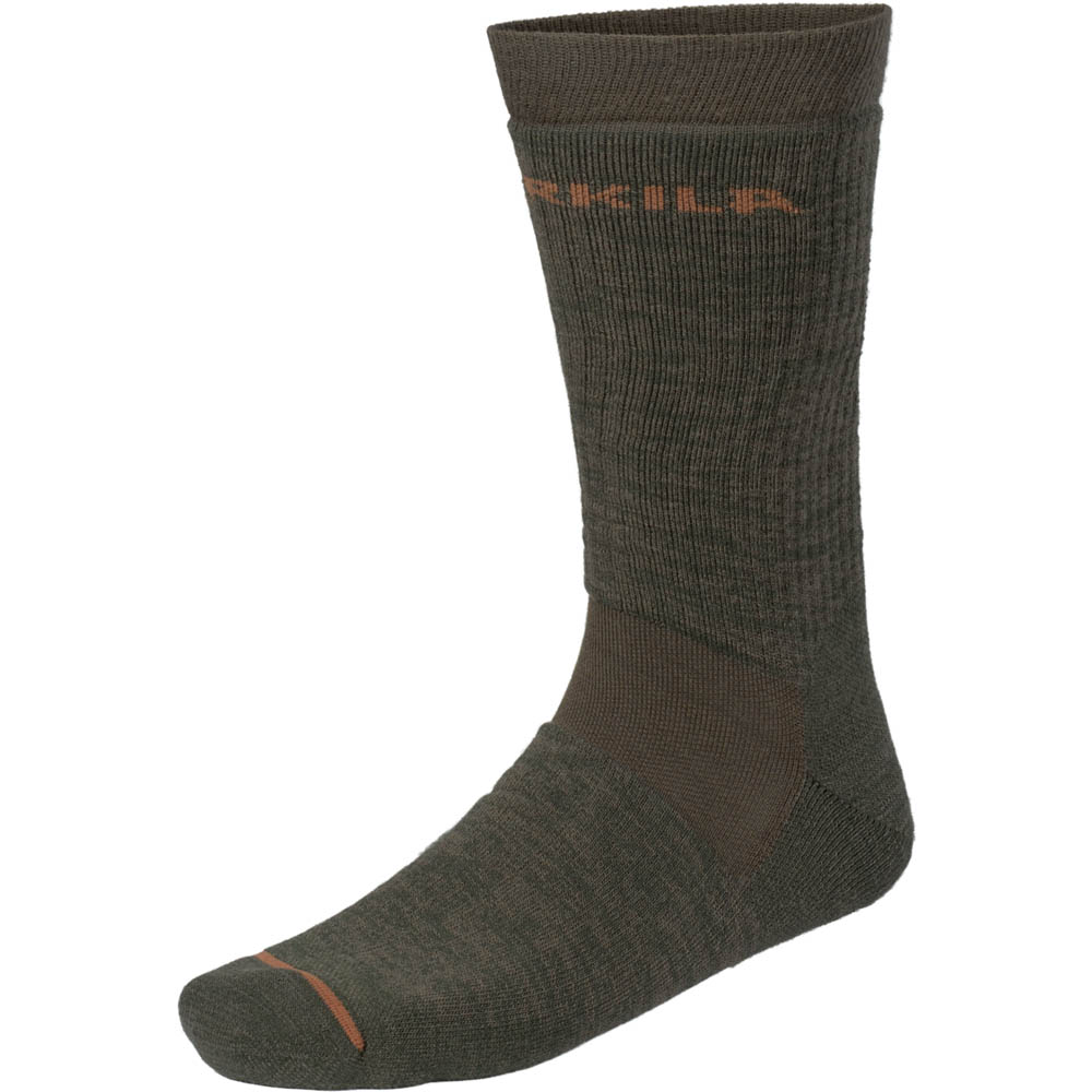 Härkila Socken Pro Hunter 2.0 kurz  Willow green/Shadow brown