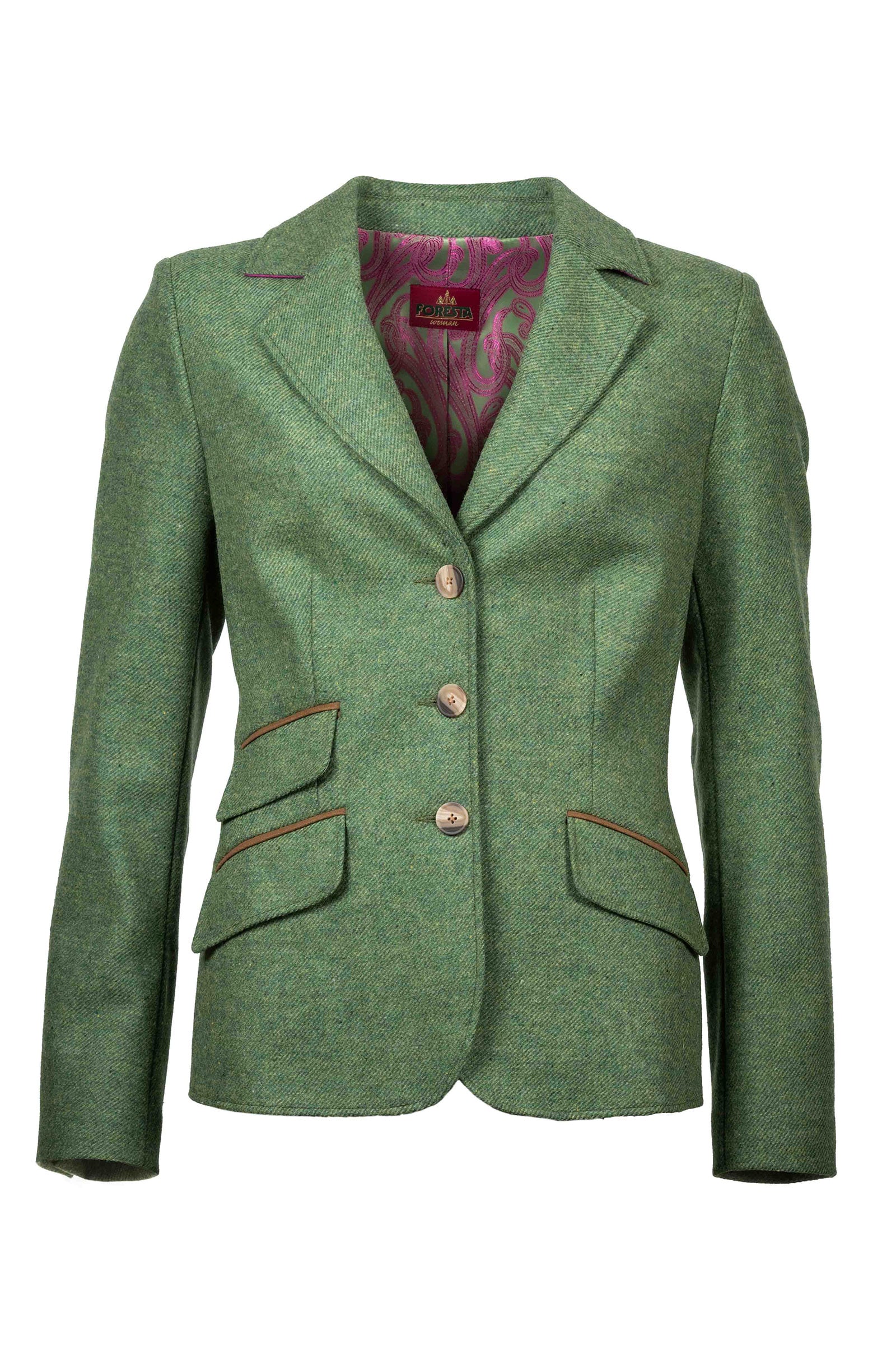 Blazer Edna 100% Lammwolle  Kiwi