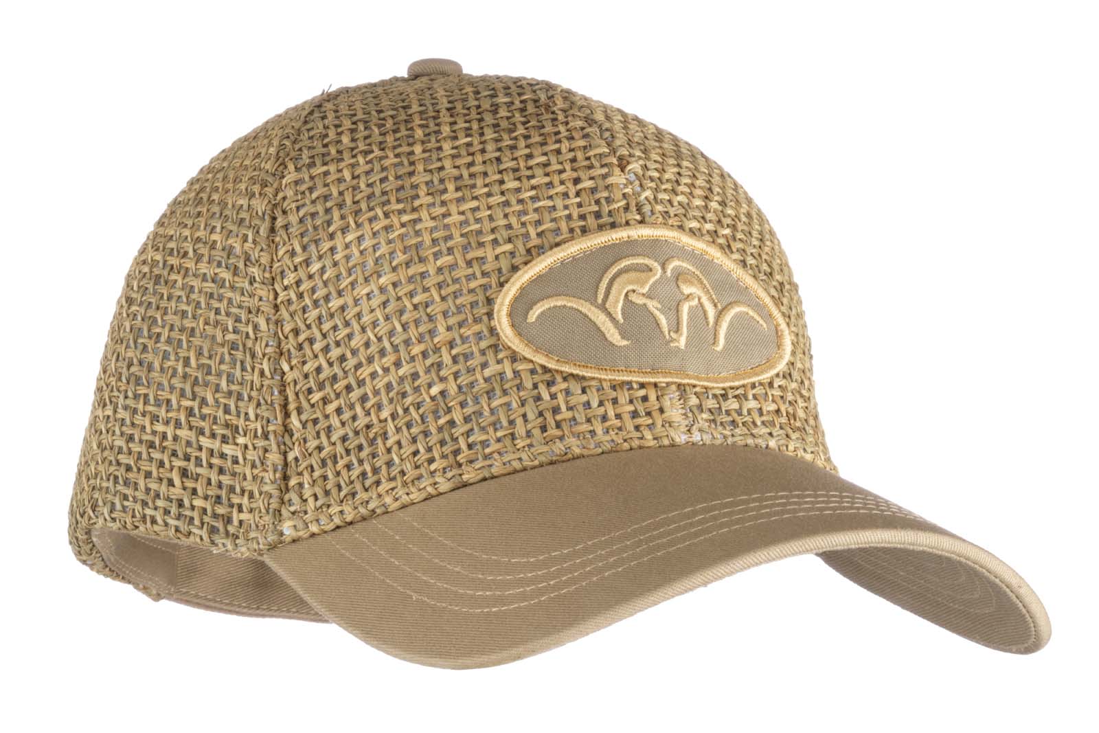 Blaser Basecap Straw klassisches Basecap, besonders luftig im sommerlichen Look mit Blaser-Logo