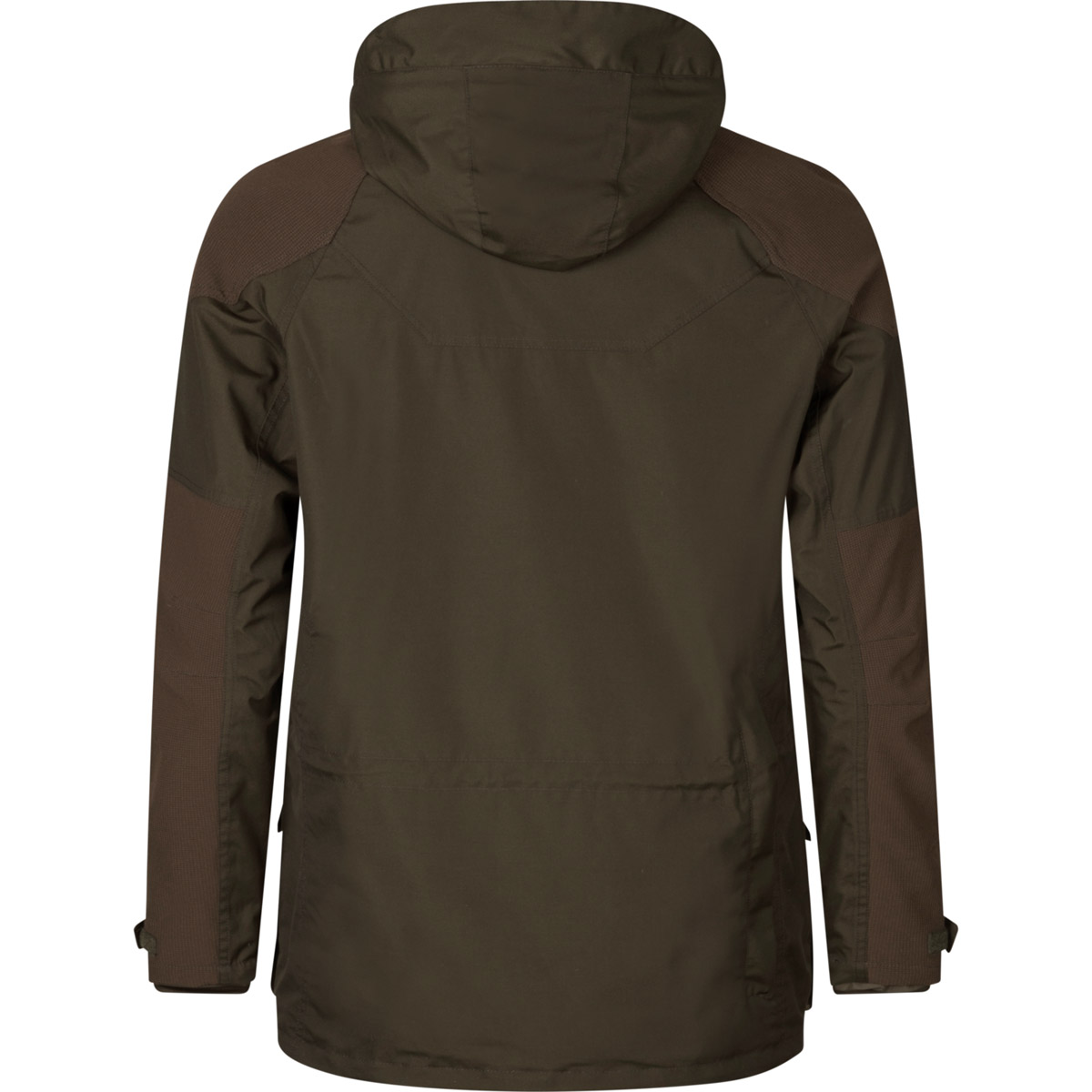 Rückansicht Seeland Herrenjacke Arden  Pine Green  Seetex-Futter  verstellbare Kapuze ✓