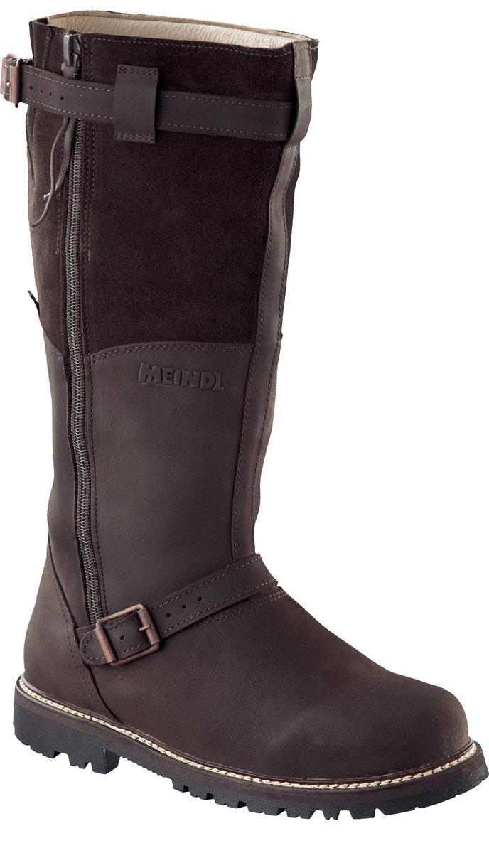 Meindl Winterstiefel  Kiruna GTX® Ein klassischer Winterstiefel aus Nubuk- und Velourleder mit Lammfell-Futter.