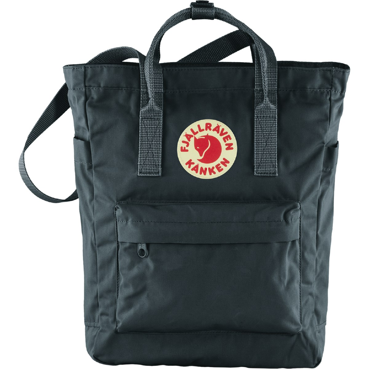 Fjäll Räven Tasche Kanken Totepack praktische, zum Rucksack umwandelbare Tragetasche aus robustem Material.