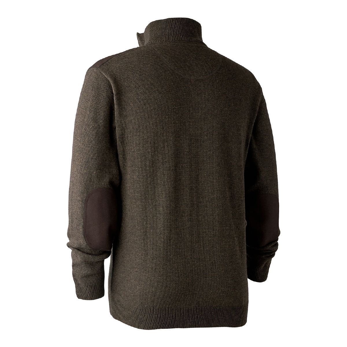 Deerhunter Pullover Sheffield m. Zip-neck Dark elm