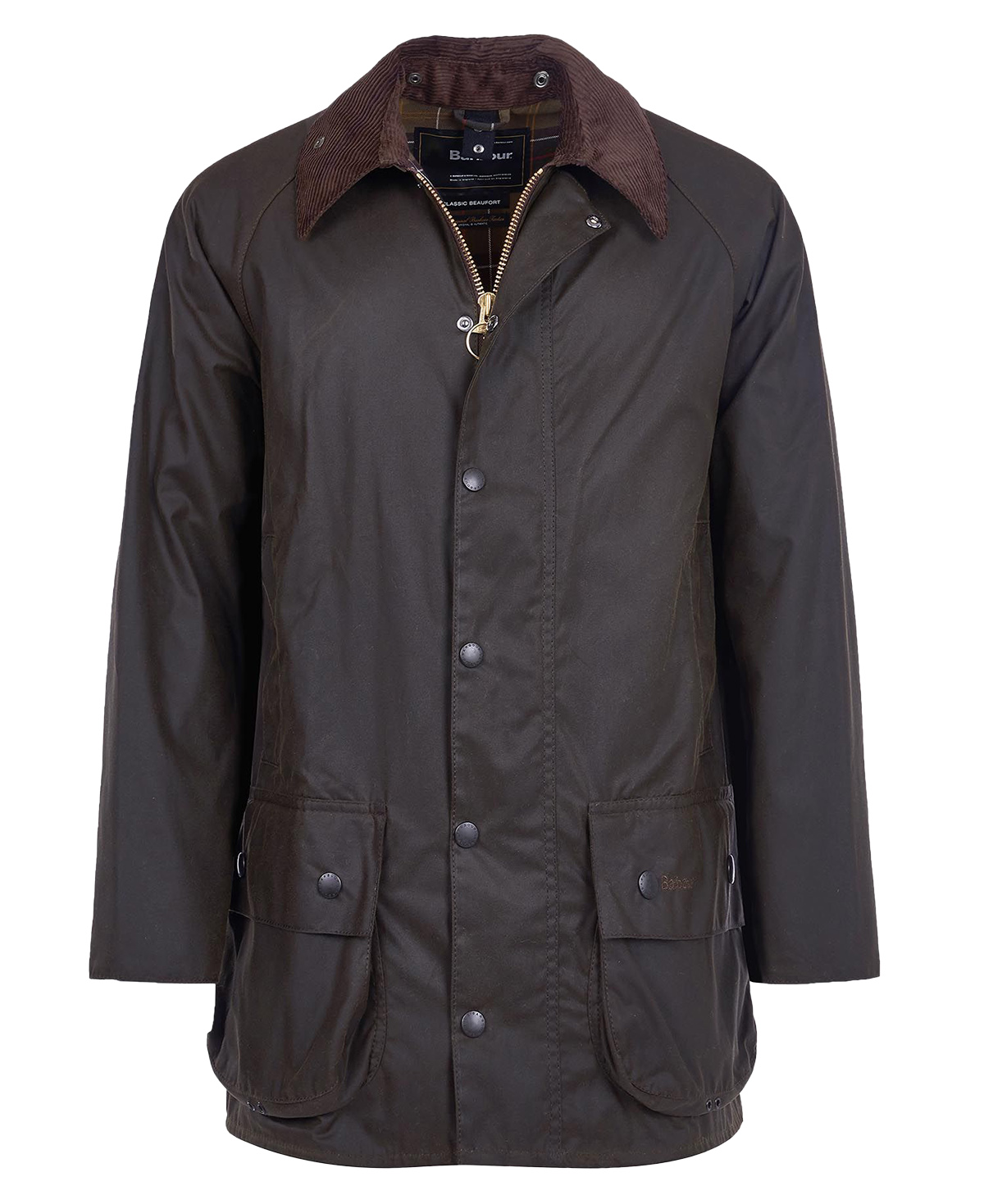 Die Wachsjacke Beaufort Olive von Barbour