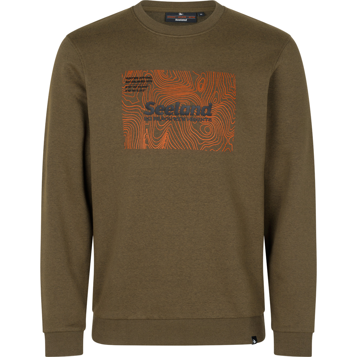 Sweatshirt Pulse  Dark Olive Melange