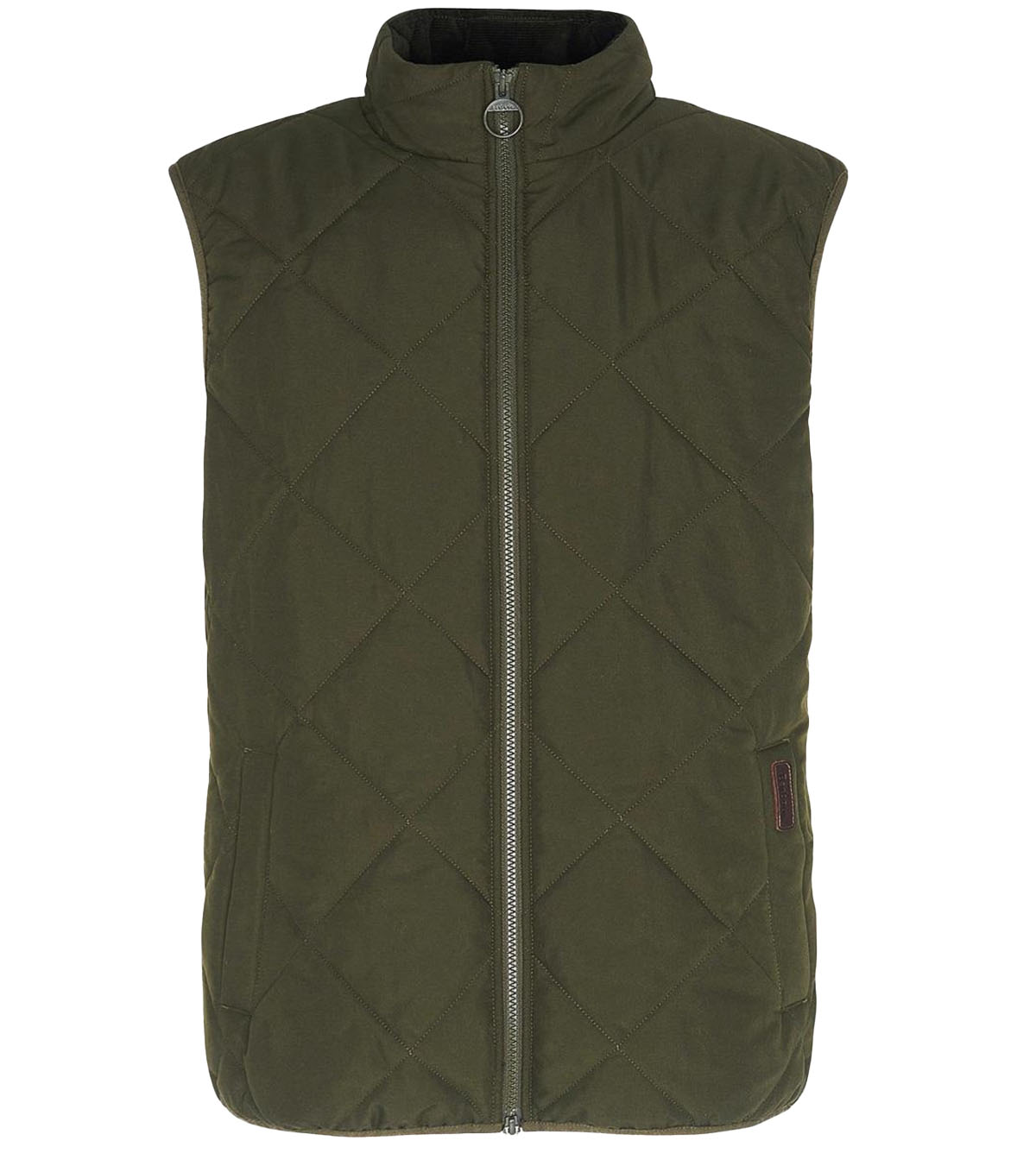 Die Weste Hybrid Olive von Barbour