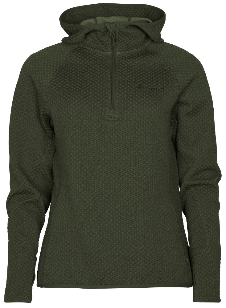 Everyday Travel Hoodie  D.Green Mel