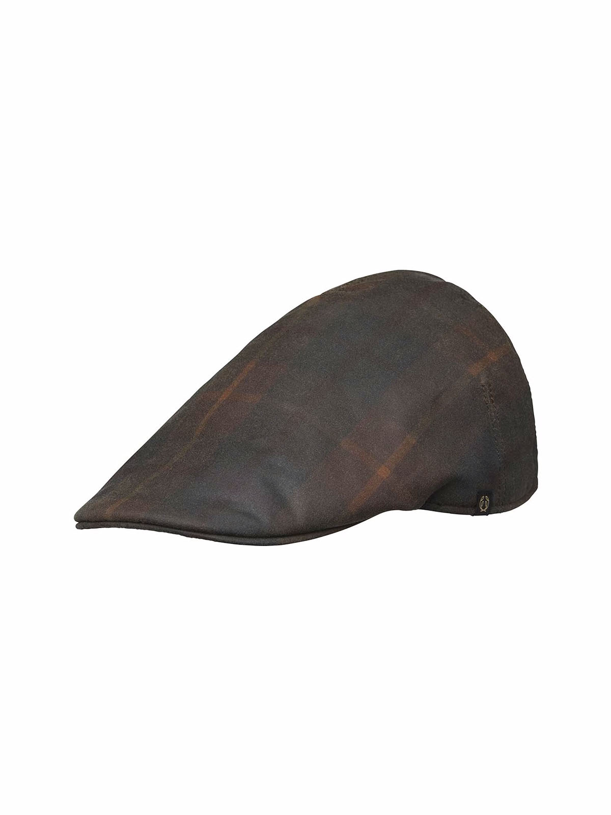 Cap Sixpence Torre Waxed  Leather Brown