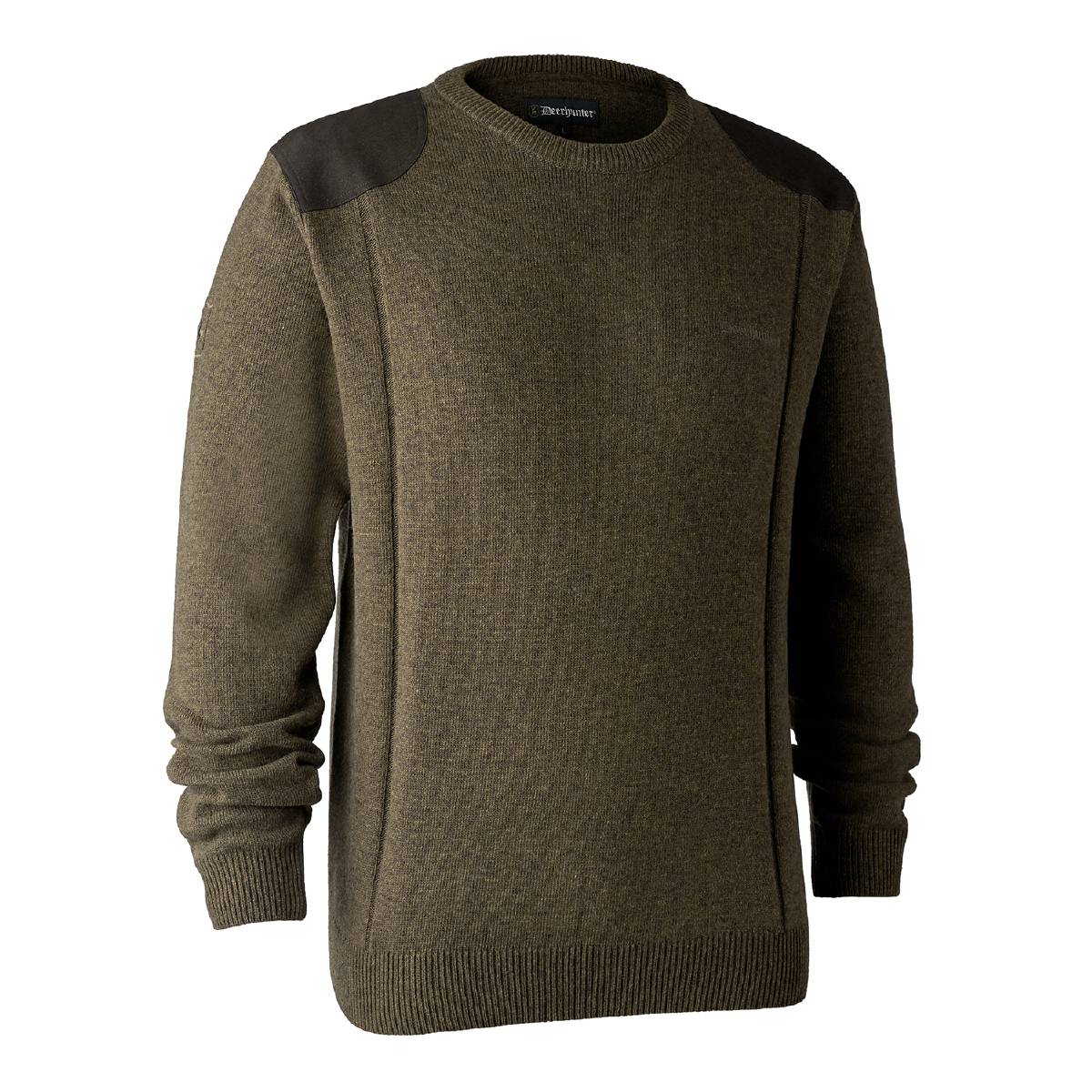 Deerhuntern Pullover Sheffield m. O-Hals Cypress