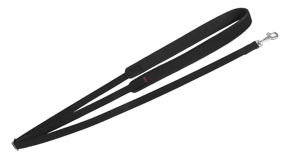 Antiruck-Umhängeleine  / Länge 175-cm - 195cm schwarz