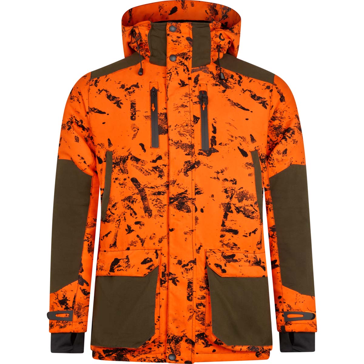 Seeland Signaljacke Herren Jacke Helt Shield Signaljacke Helt Shield von Seeland, wind- und wasserdichte Tarn-Camouflagejacke 