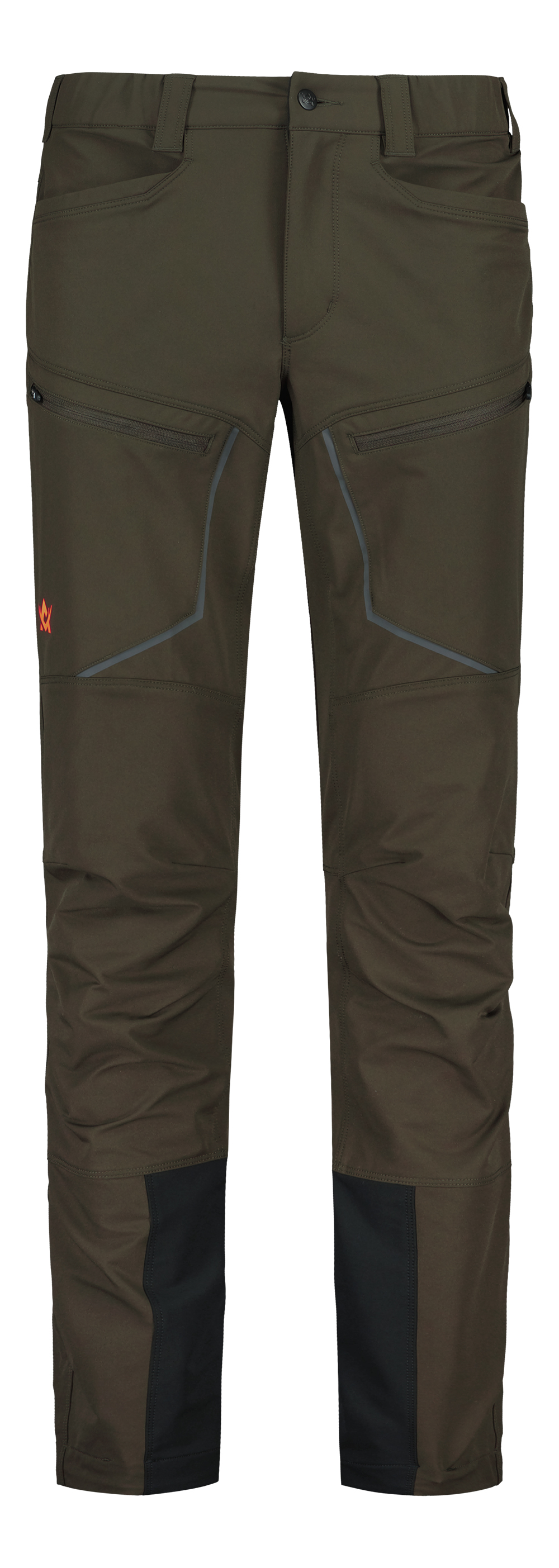 Die Hose Chaser Stretch Brown von Alaska Brands