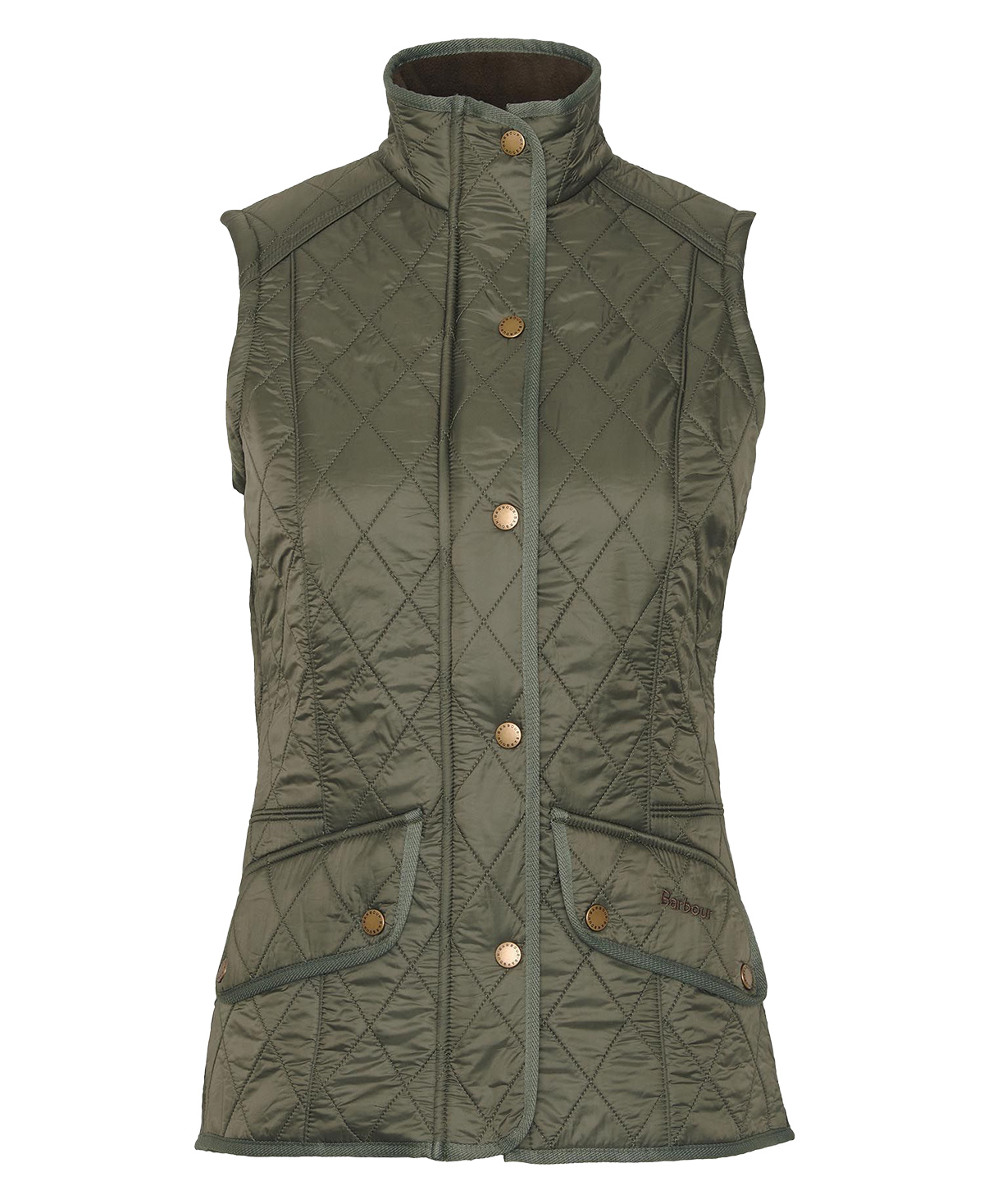 Die Steppweste Cavalry Olive von Barbour