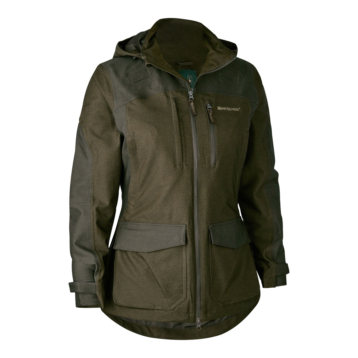 Deerhunter Jacke Chasse in der Farbe Olive Night melange