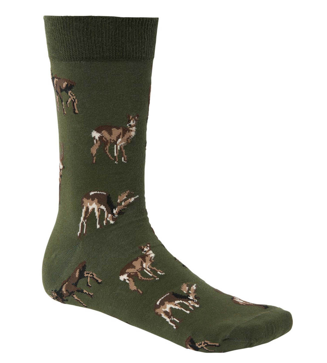 Socke Pomeroy Green Deer  Marble Green