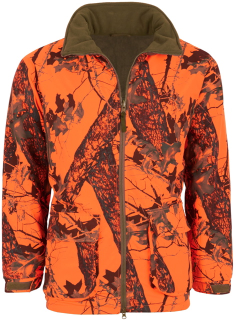 Duck Valley Signal - Wendejacke  Oliv-Orange-Camou