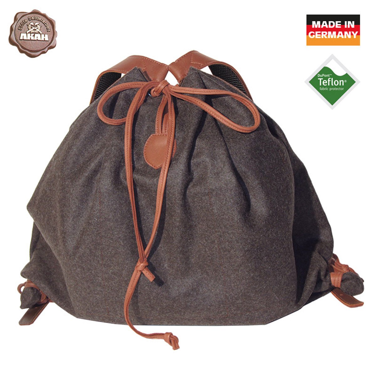 Gebirgsrucksack  Braun Loden/Elchleder