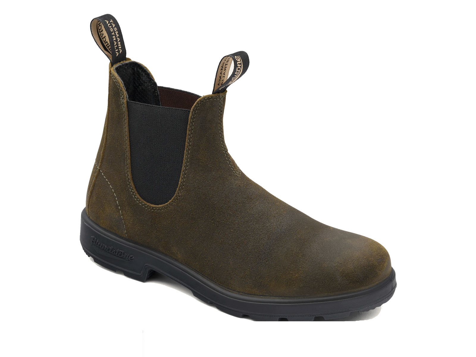 Blundstone Stiefelette 1615  Dark Olive, Rub Suede