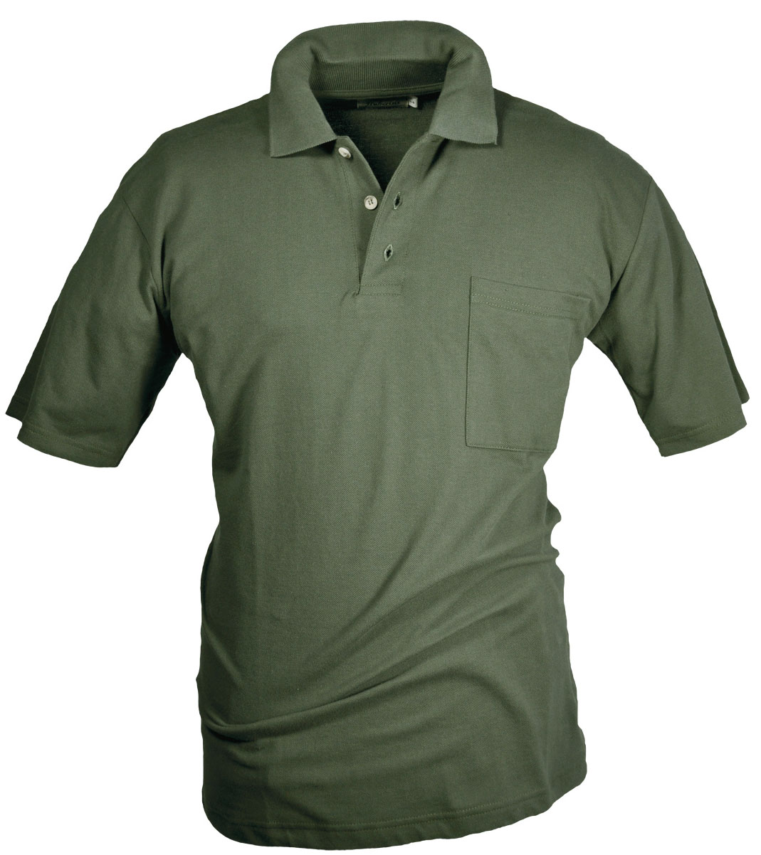 Hubertus Poloshirt, oliv