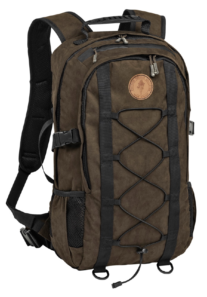 Jagdrucksack mit Gewehrfutteral Suede Brown 22l