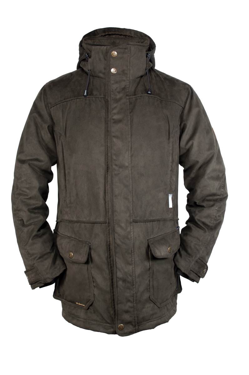 Hubertus Jacke Climashield Schwarzwald, Olive-Braun