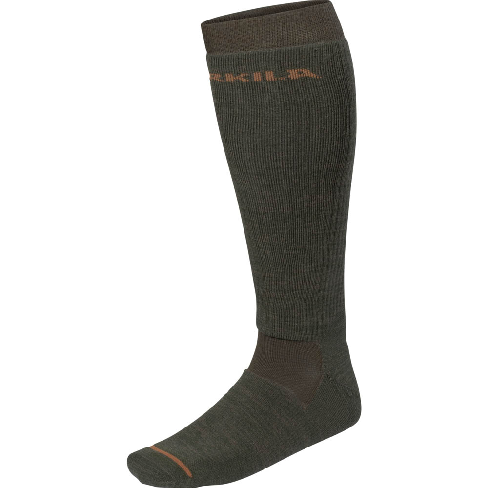 Socken Pro Hunter 2.0 lang  Willow green/Shadow brown