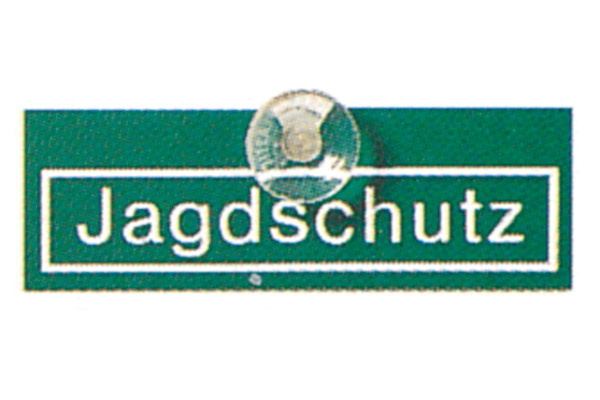 Autoschild - Jagdschutz