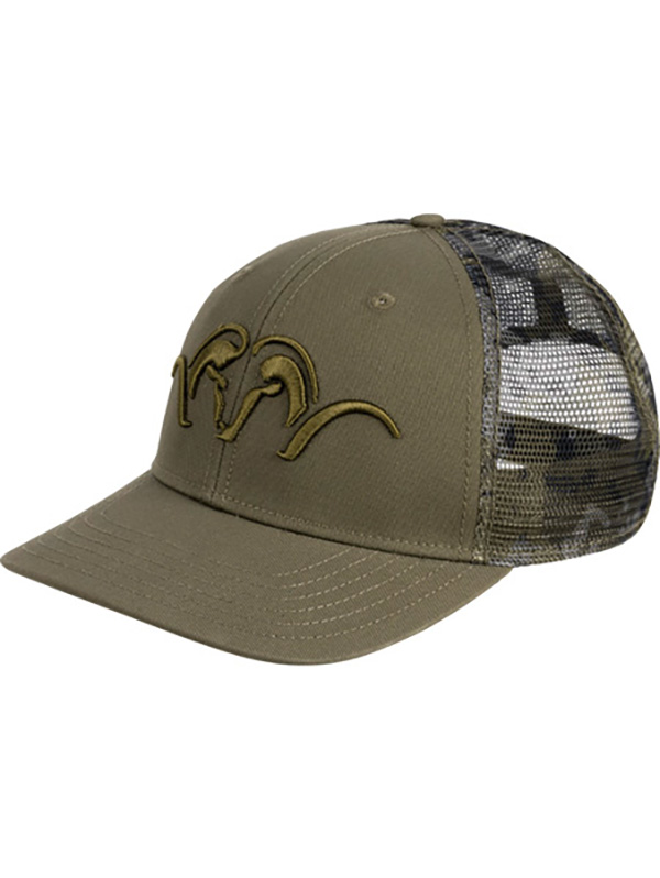 Cap Mesh Camo  Dunkel Oliv