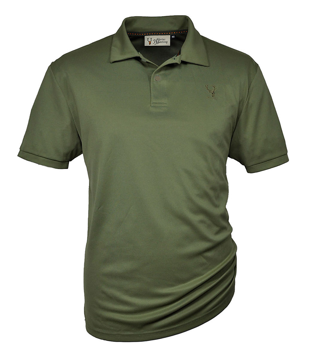 Hubertus Polo Funktions-Pique Shirt in der Farbe Oliv