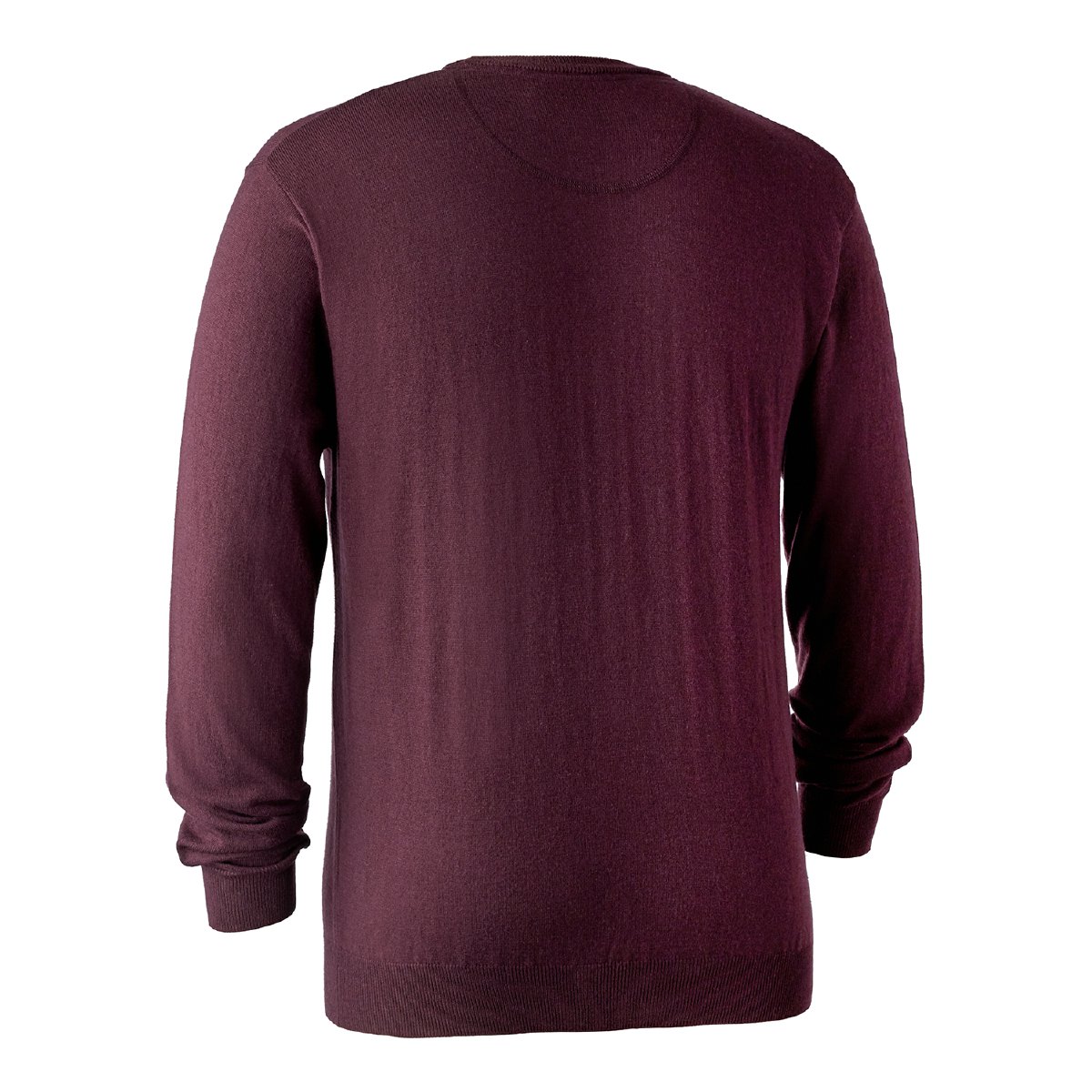 Pullover Kingston m. O-hals  Burgundy