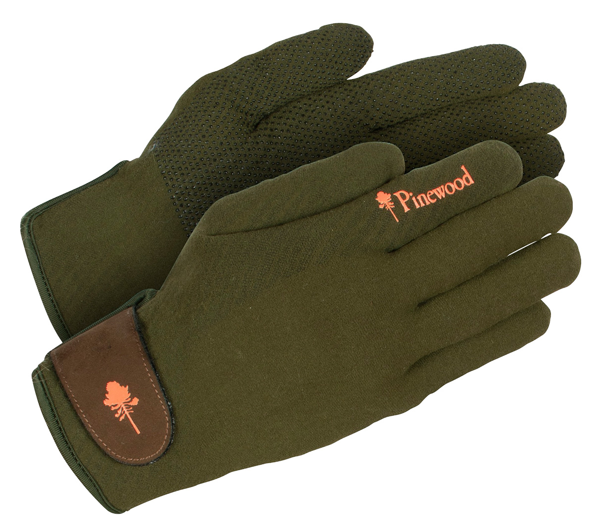 Handschuhe Stretch Extreme  Mossgreen/Dark Brown