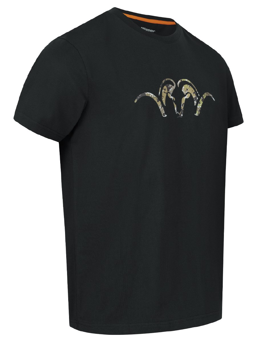 Blaser T-Shirt T-Shirt Argali Blaser T-Shirt aus 100% Baumwolle mit Rundhalsausschnitt und Argali-Druck