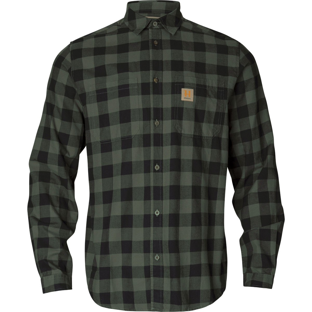 Hemd Scandinavian L/S  Green check