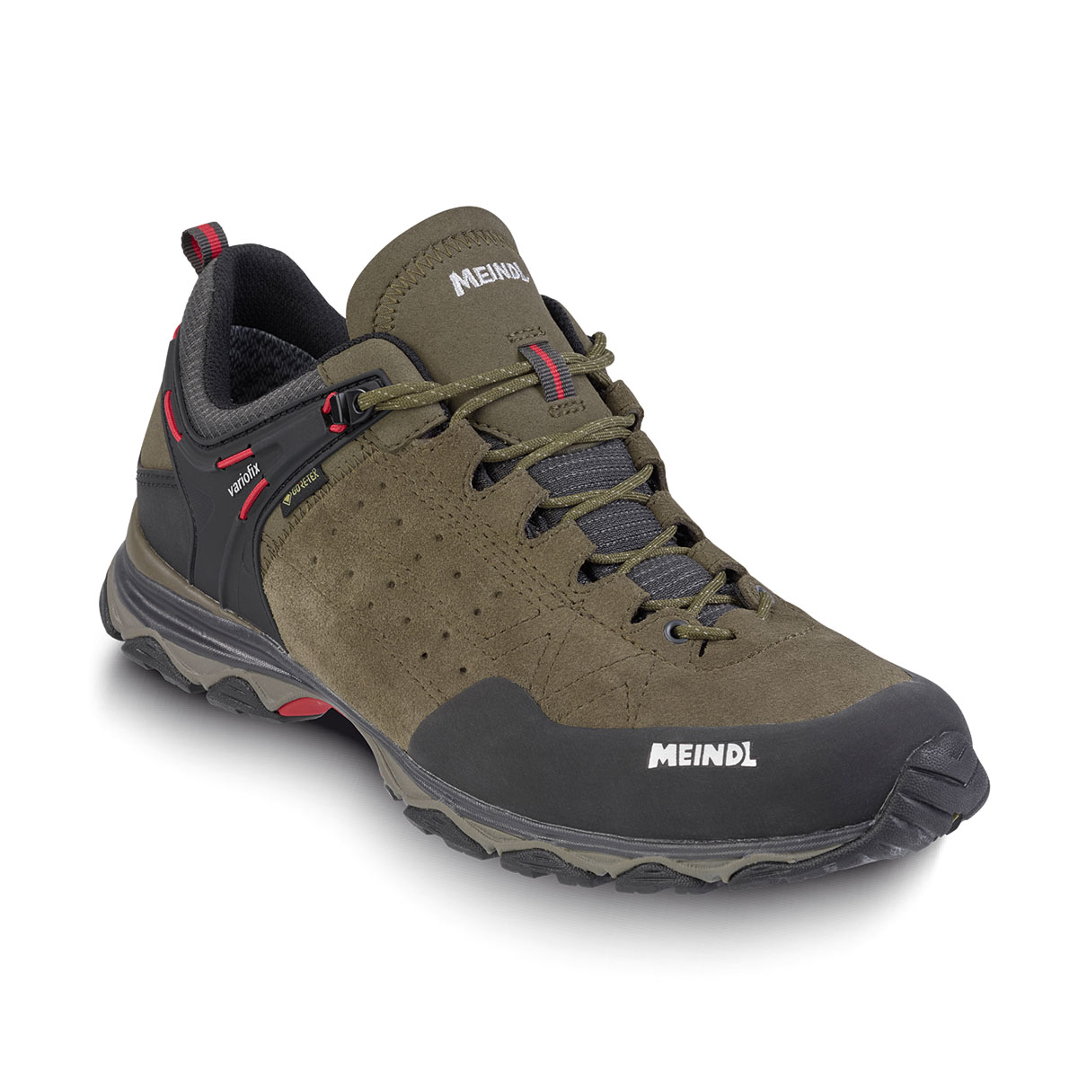 Der Ontario GTX® Schuh von Meindl ist wasserdicht und geeignet für alles von Freizeit bis zu dynamischen Wandertouren.