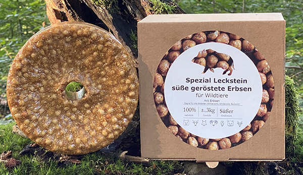 Spezial Leckstein  Geröstete Erbsen 3 kg