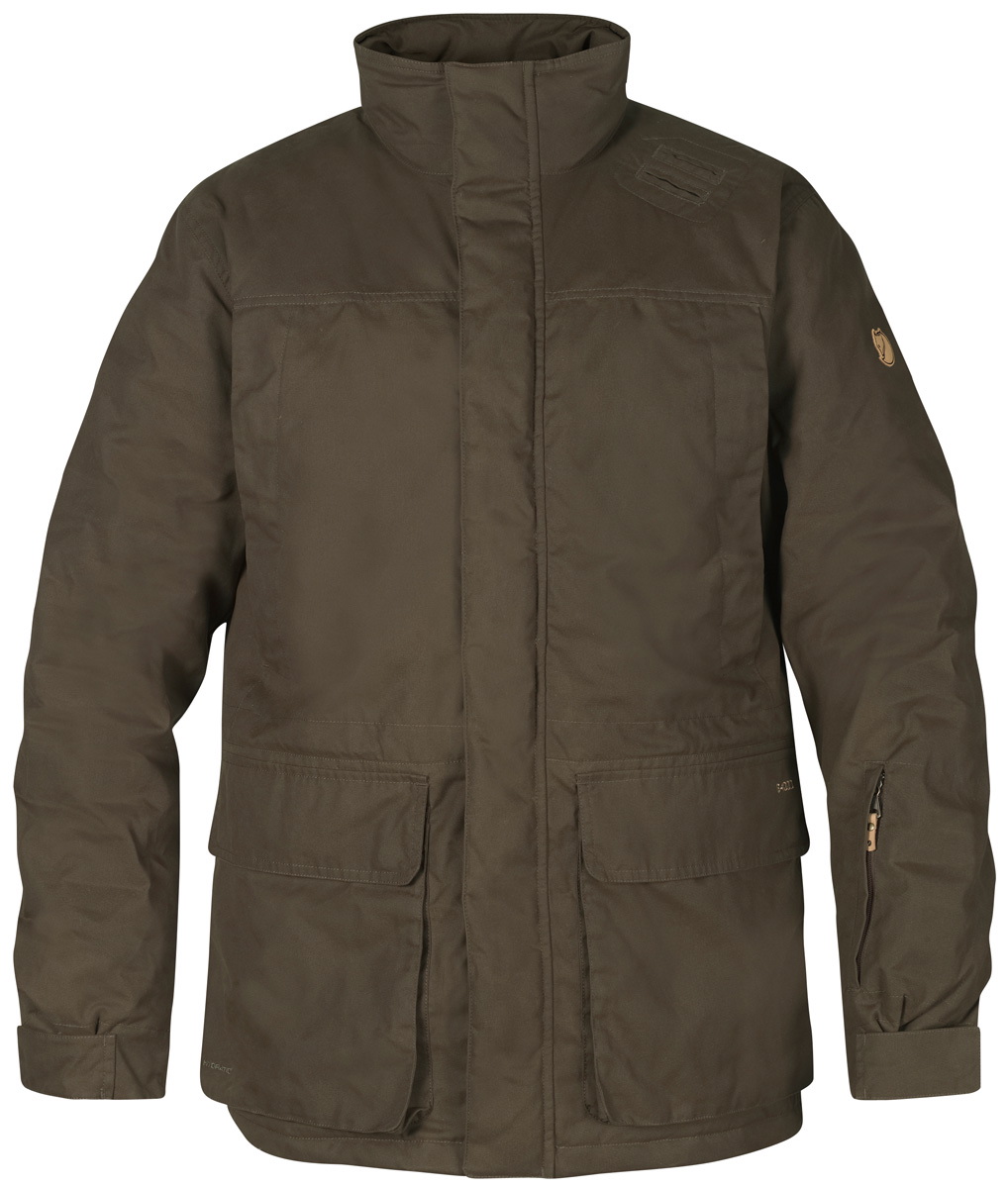 Fjäll Räven  Winterjacke  Jacke Brenner Pro Padded Geräuscharme, weiche, hervorragend warme Winterjagdjacke mit diversen Taschen.