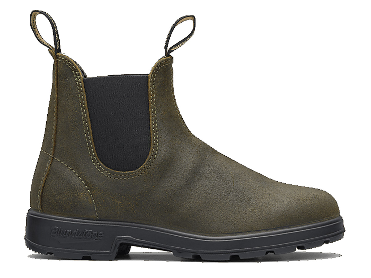 Blundstone Stiefelette 1615  Dark Olive, Rub Suede